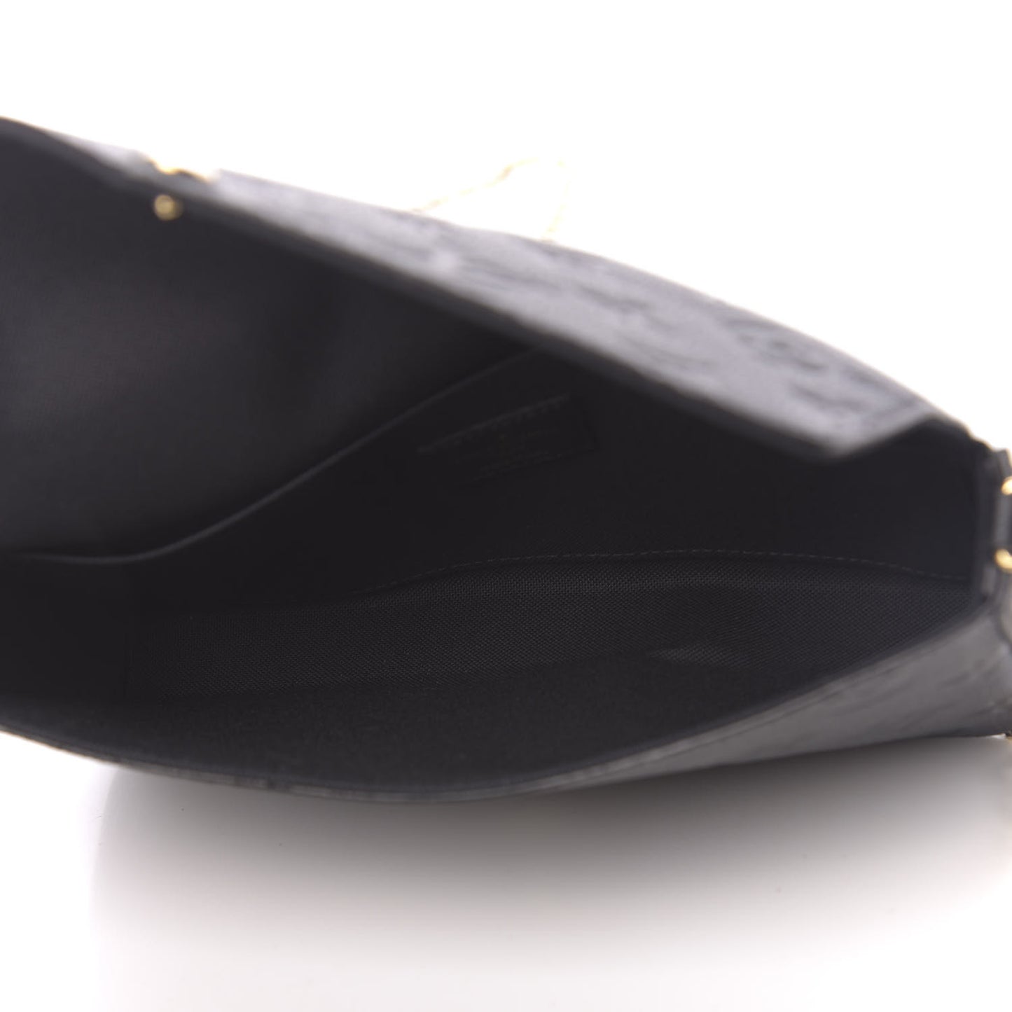 Empreinte Pochette Felicie Chain Wallet Black
