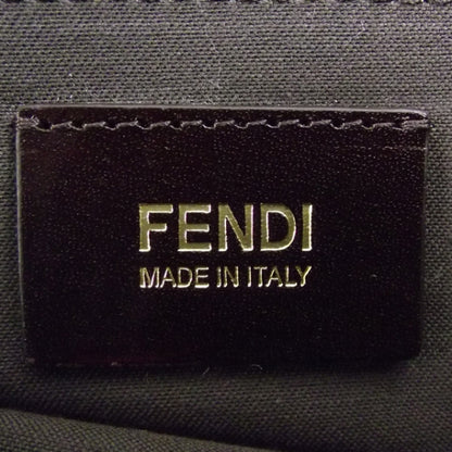 Fendi Zucca Patent Large Mia Shoulder Flap Tobacco 8 of 14