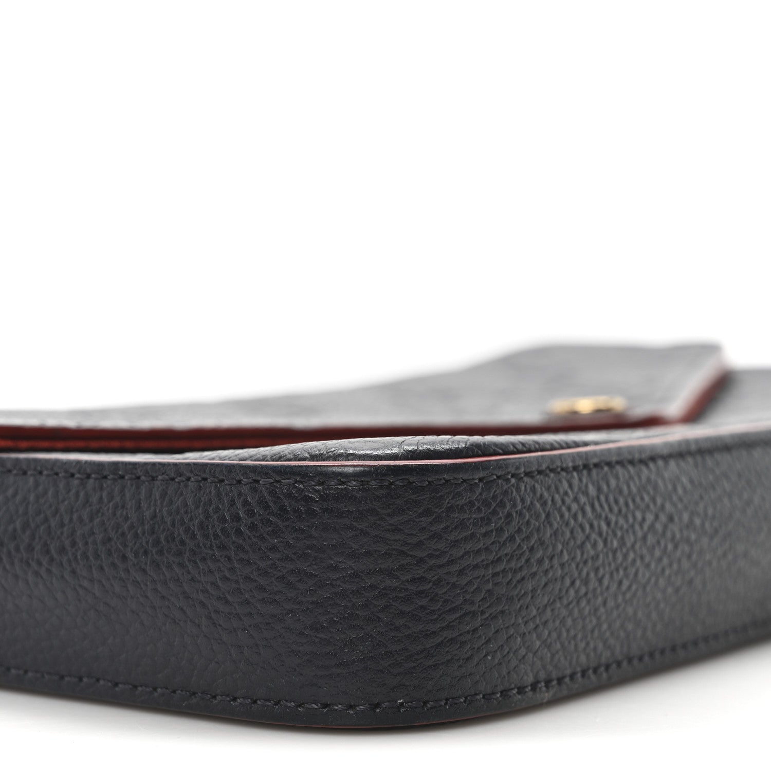 Louis Vuitton Empreinte Pochette Felicie Chain Wallet Marine Rouge 9 of 10