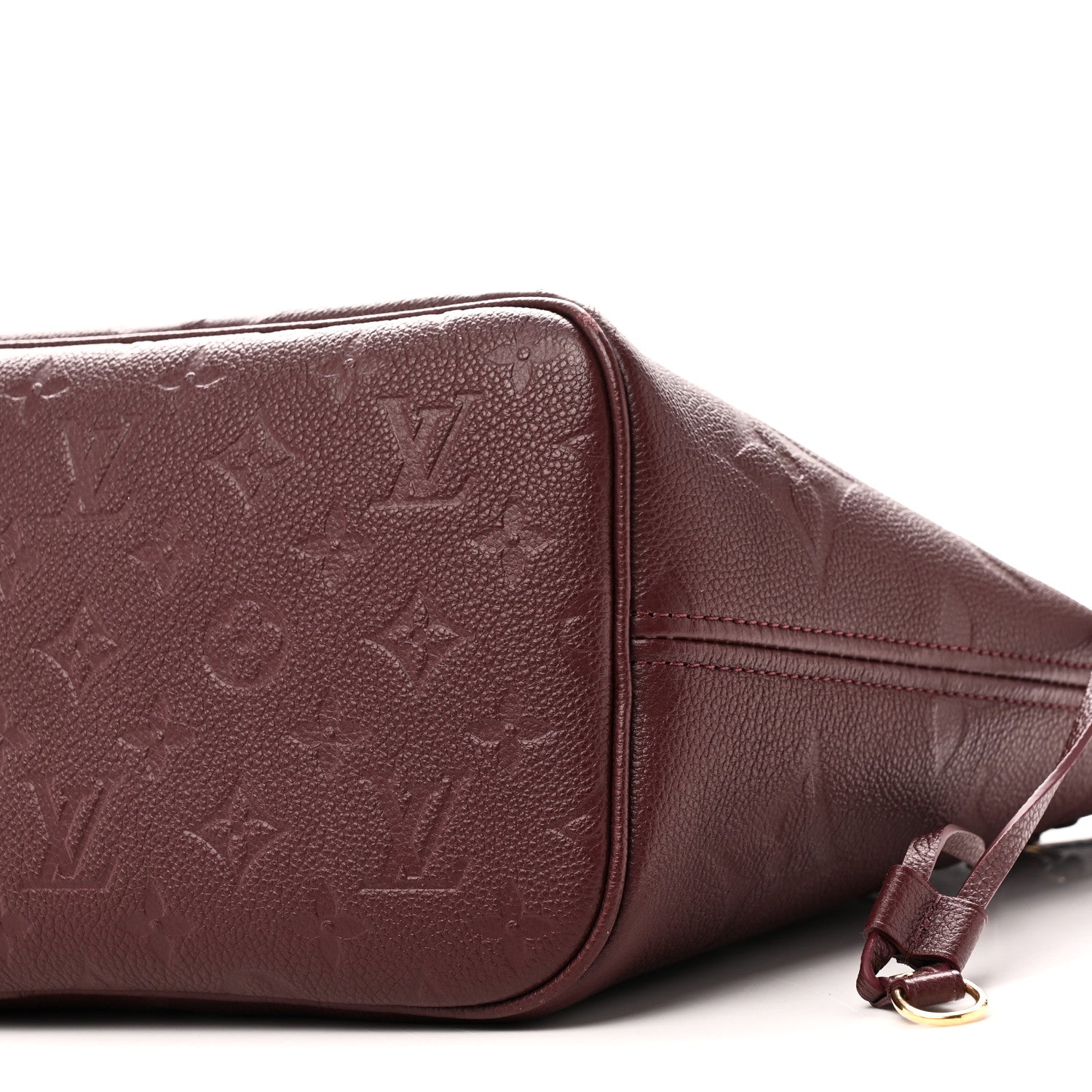 Louis Vuitton Empreinte Monogram Giant Neverfull MM Wine 10 of 10