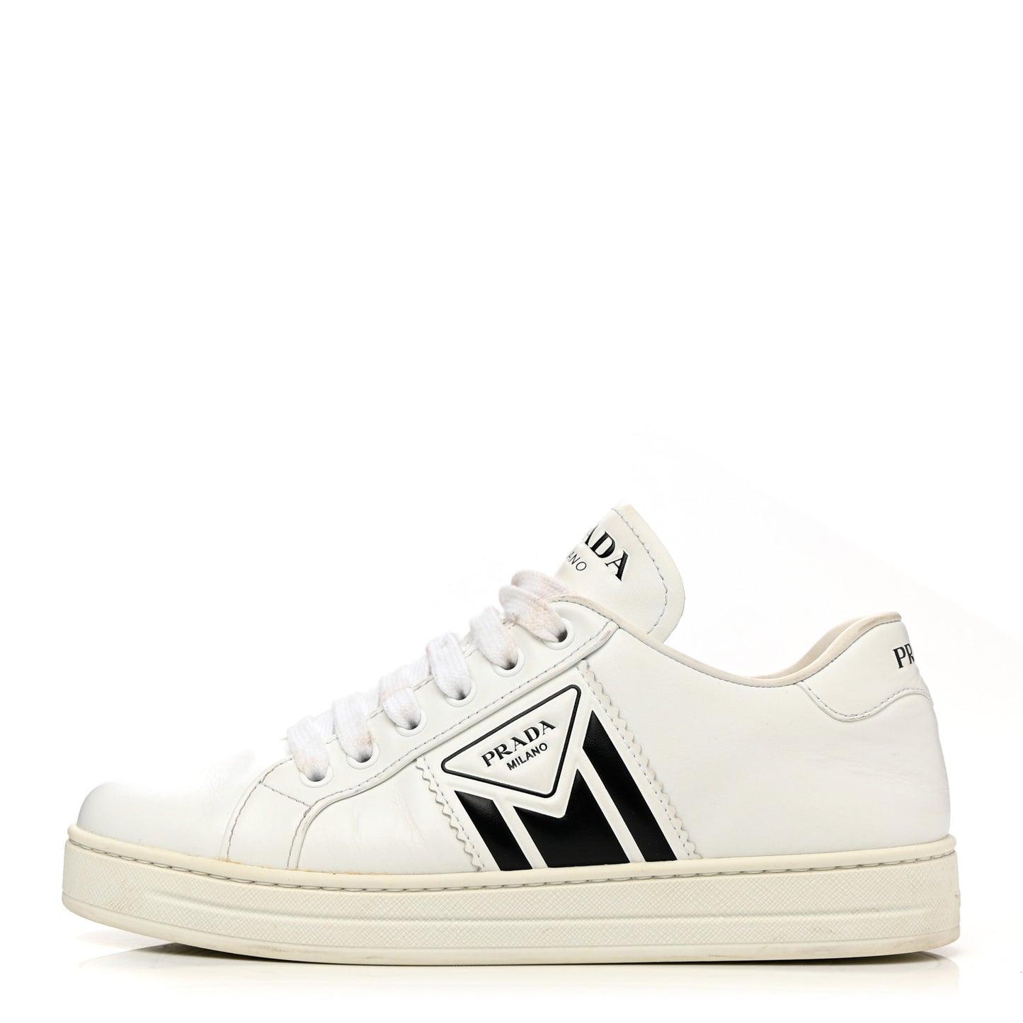 Vitello Soft Logo Low Top Sneakers 37 White