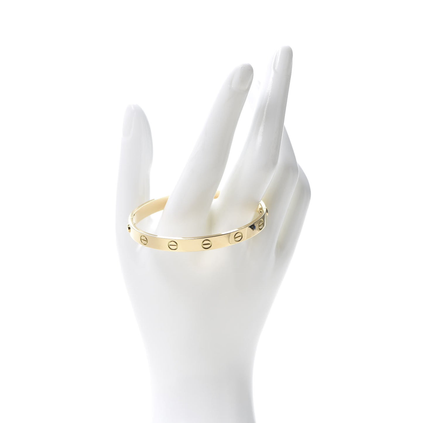 18K Yellow Gold LOVE Bracelet 17