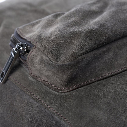 Dolce & Gabbana Suede Miss Pocket Satchel Grey 19 of 20