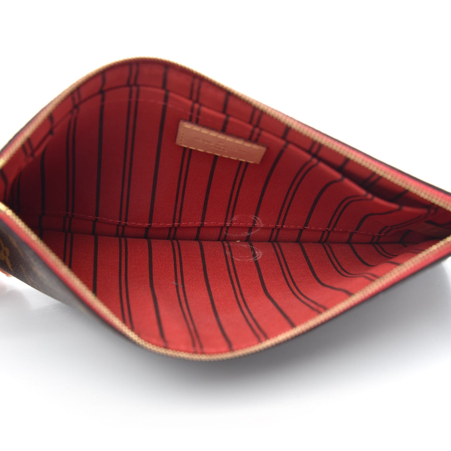 Monogram Neverfull MM GM Pochette Cherry