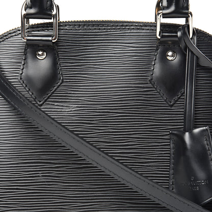 Louis Vuitton Epi Alma BB Black 8 of 12