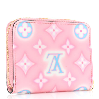 Louis Vuitton Vernis Valentine Zippy Coin Purse Light Pink Neon 3 of 8