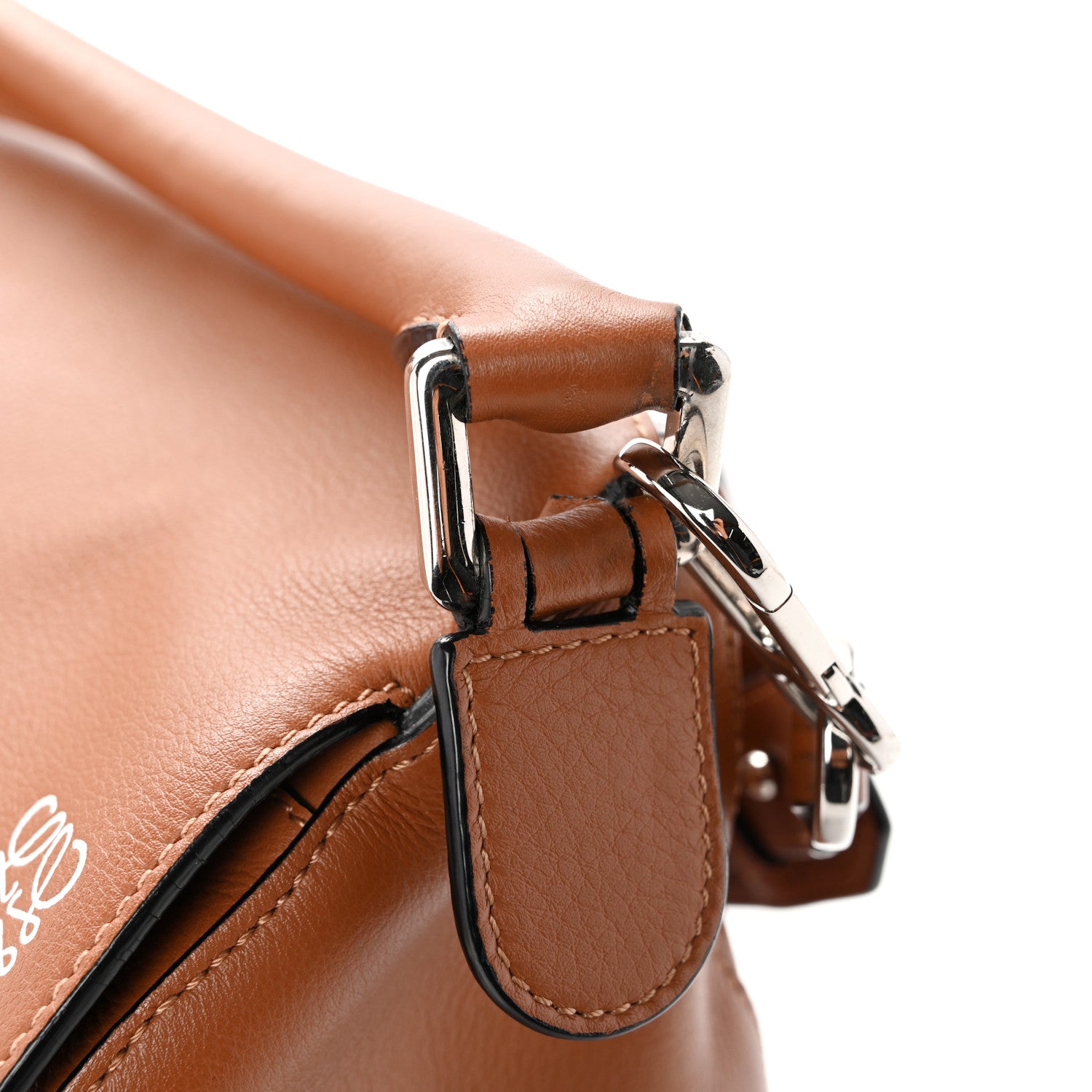 Loewe Calfskin Medium Puzzle Bag Tan 13 of 15