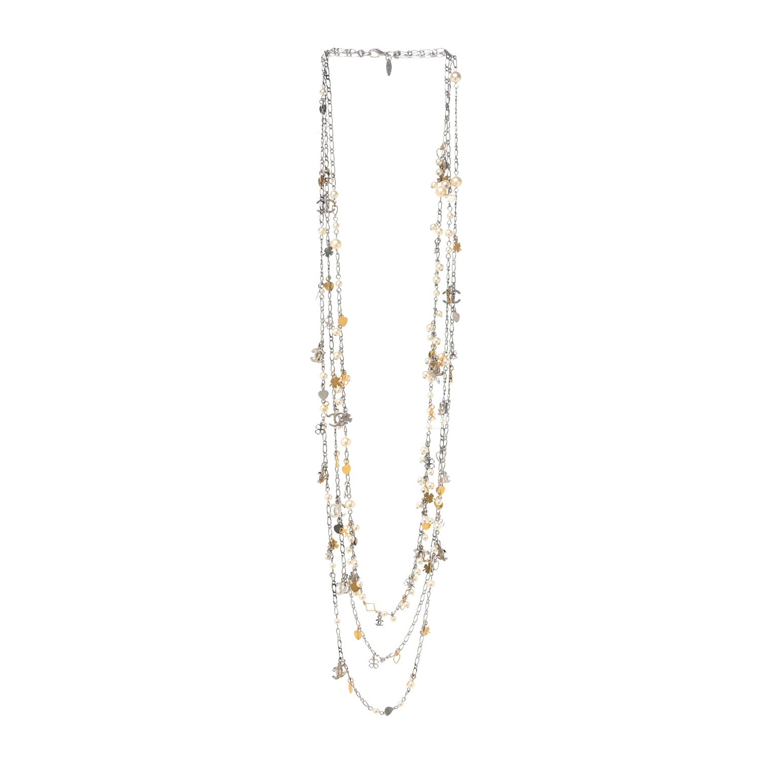 Chanel Multi Chain Lucky Symbols Necklace 2 of 3