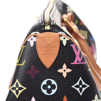 Louis Vuitton Monogram Multicolor Speedy 30 Black 6 of 11