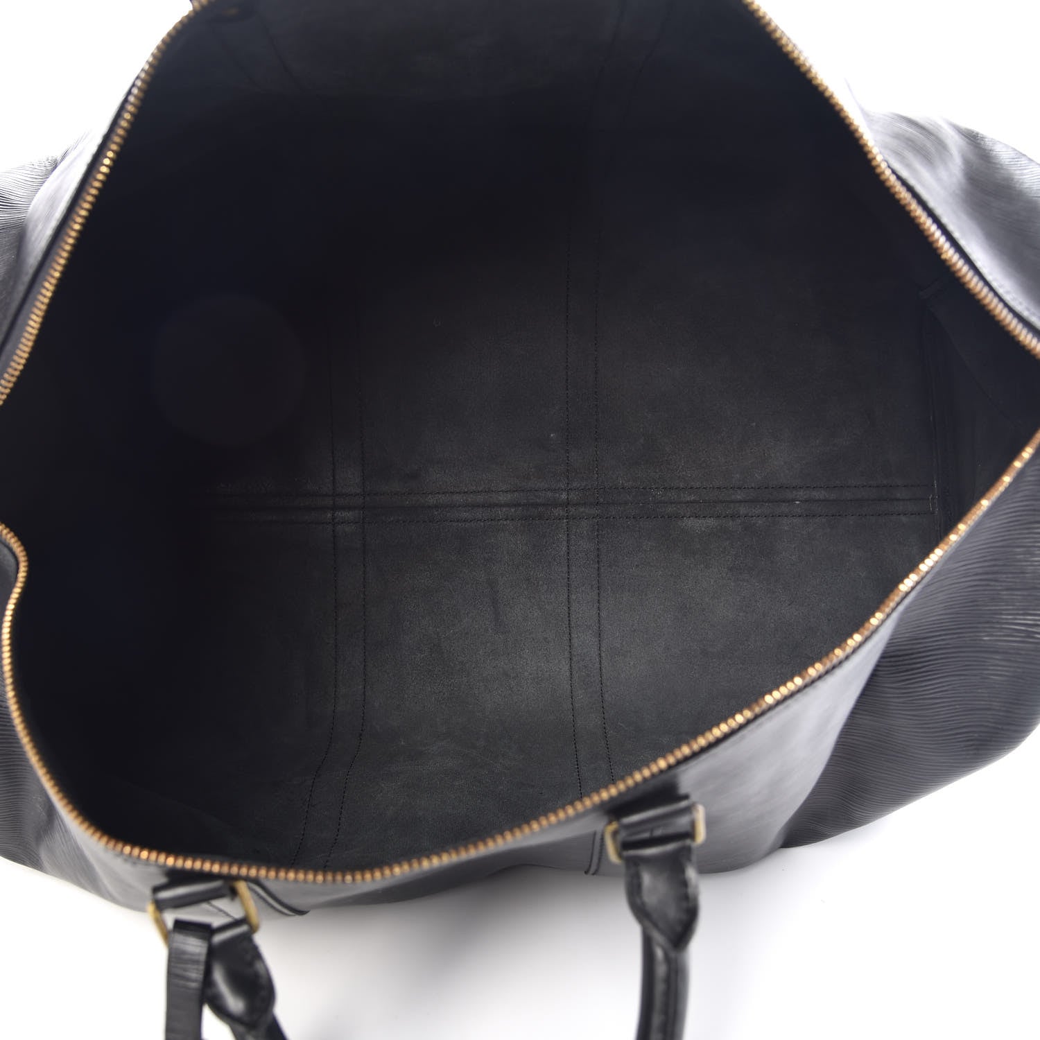Louis Vuitton Epi Keepall 60 Black 5 of 21