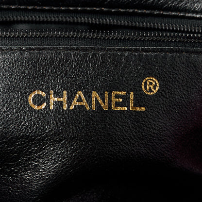 Chanel Satin Quilted Bar Frame Evening Bag Fuchsia 7 of 14