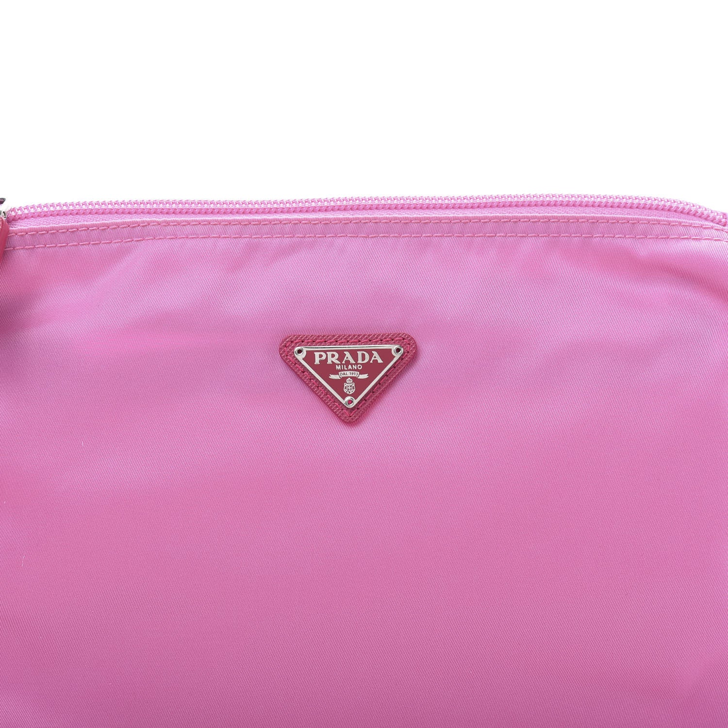Prada Nylon Vela Cosmetic Pouch Begonia 8 of 10