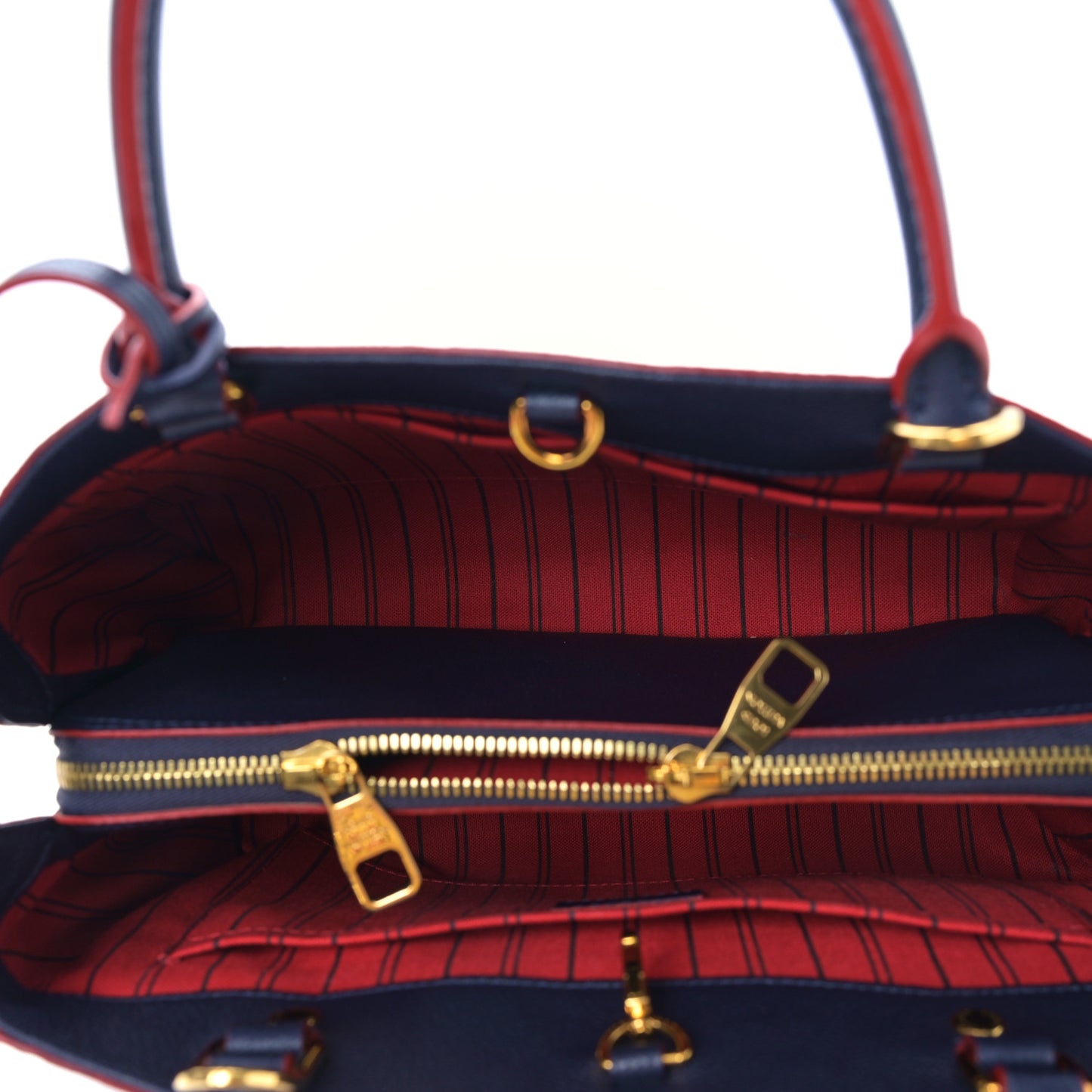 Empreinte Montaigne MM Marine Rouge