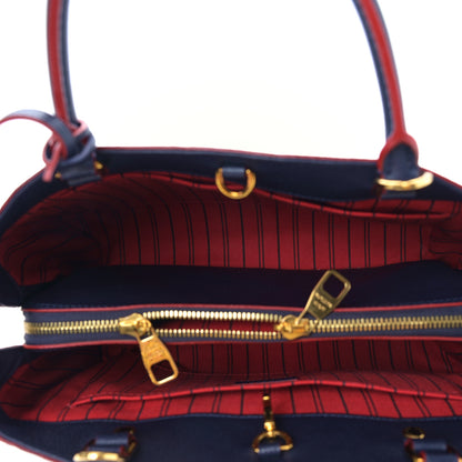 Louis Vuitton Empreinte Montaigne MM Marine Rouge 5 of 8