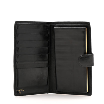 Chanel Caviar Timeless CC French Wallet Black 5 of 11