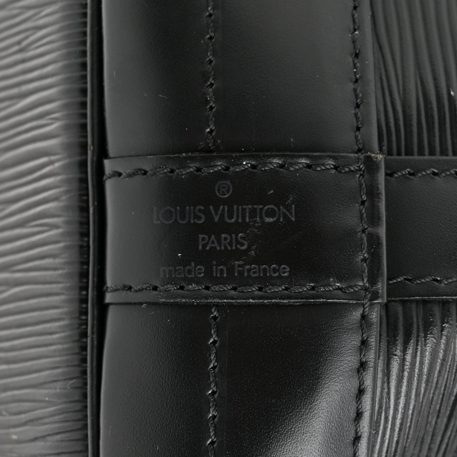 Louis Vuitton Epi Noe Black 6 of 11