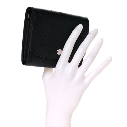 Louis Vuitton Mahina Iris Compact Wallet NM Black 2 of 10