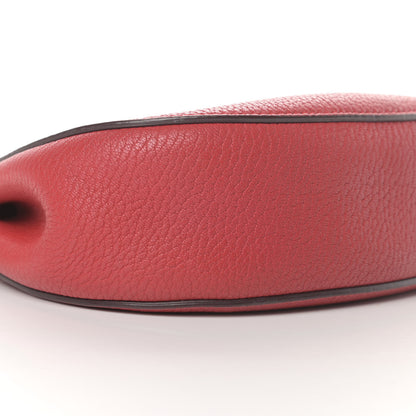 Chloe Grained Lambskin Mini Drew Shoulder Bag Intense Red 9 of 14
