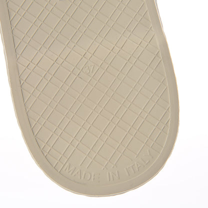 Chanel Lambskin Grosgrain CC Slingback Espadrilles 37 Black White 9 of 9