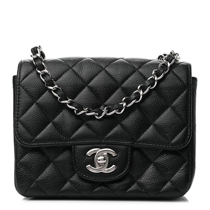 Chanel Caviar Quilted Mini Square Flap Black 1 of 9