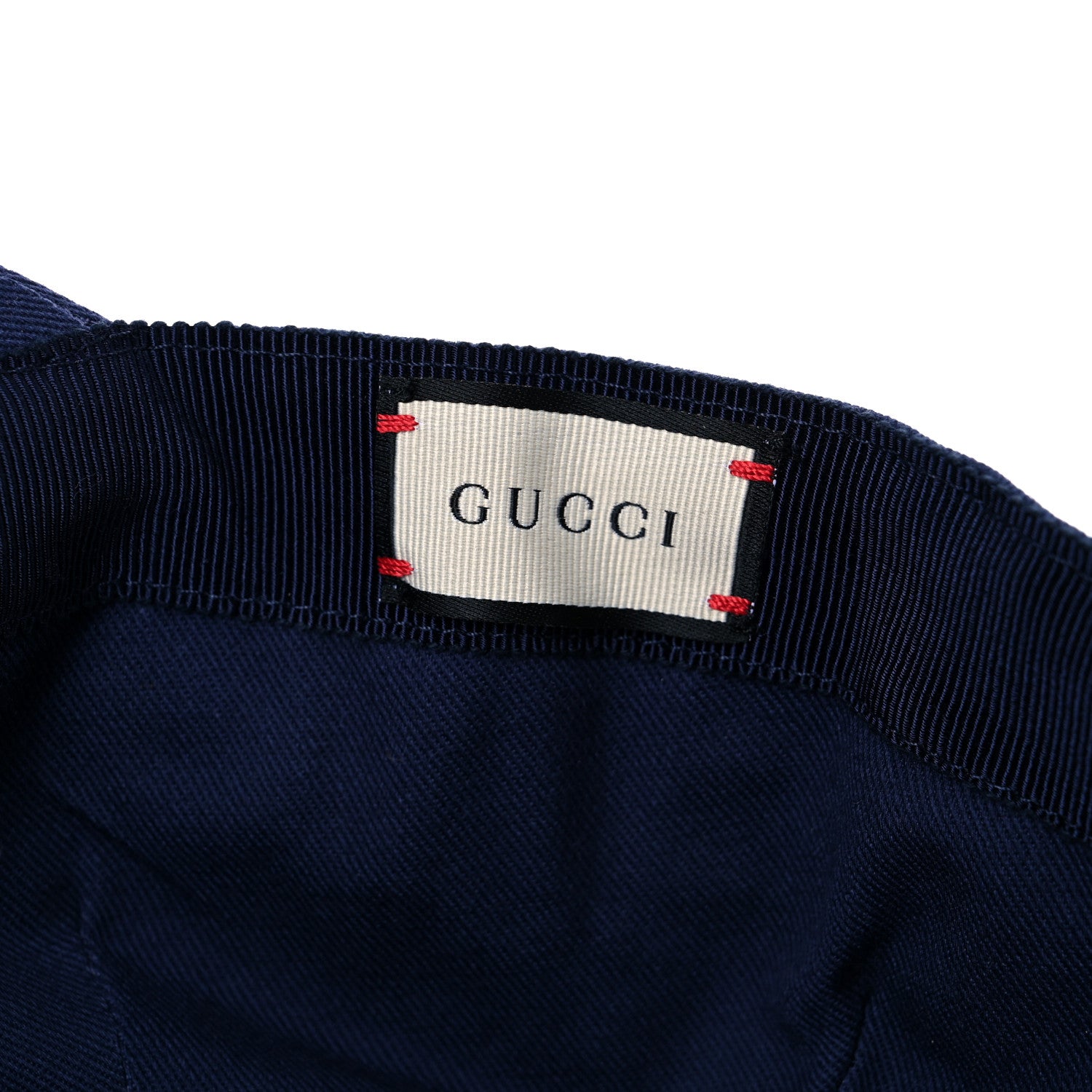 Gucci Cotton Loved Gucci Baseball Hat M Navy 8 of 13