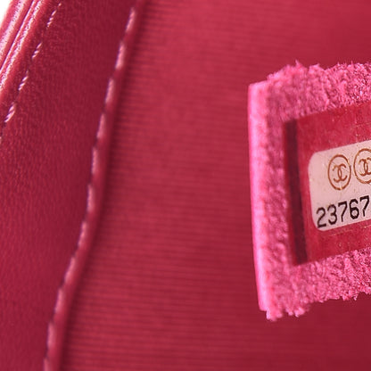 Chanel Lambskin Quilted Small Citizen Chic Flap Dark Pink 9 of 12