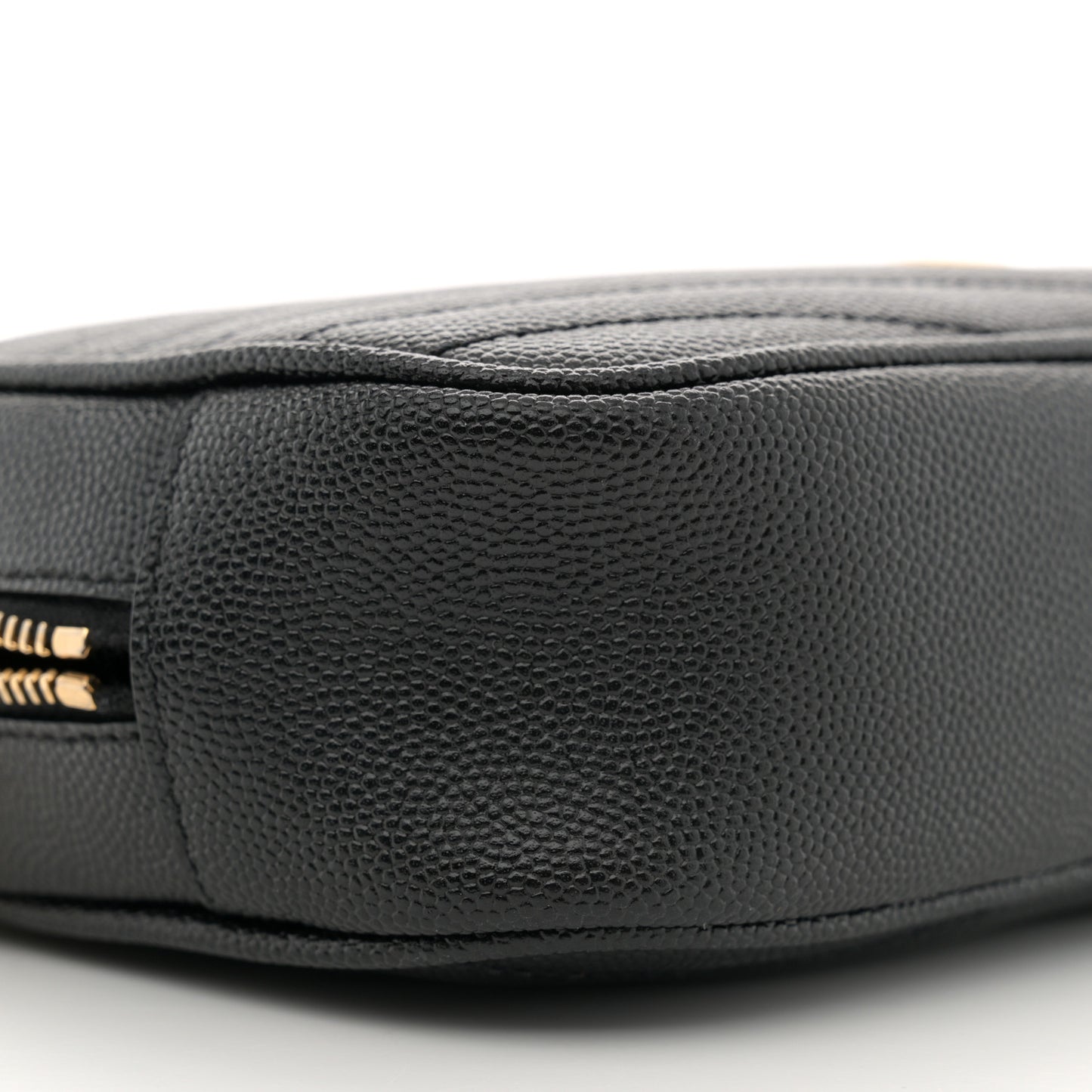 Grain De Poudre Matelasse Monogram Mini Lou Camera Bag Black
