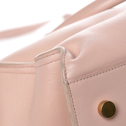 Saint Laurent Calfskin Small Monogram Cabas Pale Blush 10 of 11