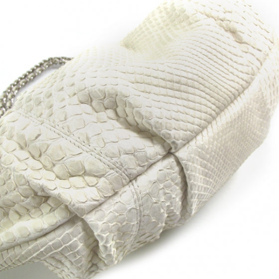 Chanel Python Croissant Bag Ivory 5 of 11