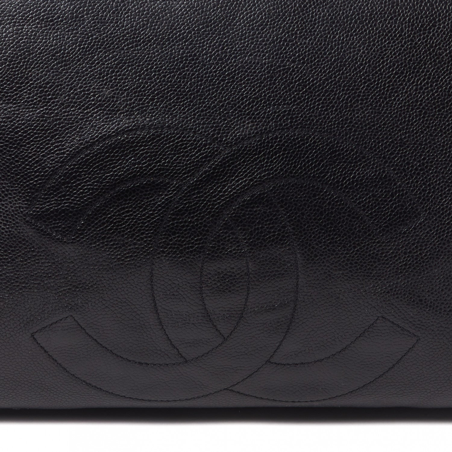 Chanel Caviar CC Tote Black 6 of 9
