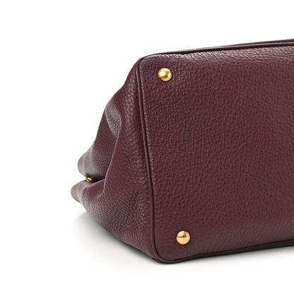 Prada Vitello Daino Tote Granato 8 of 10