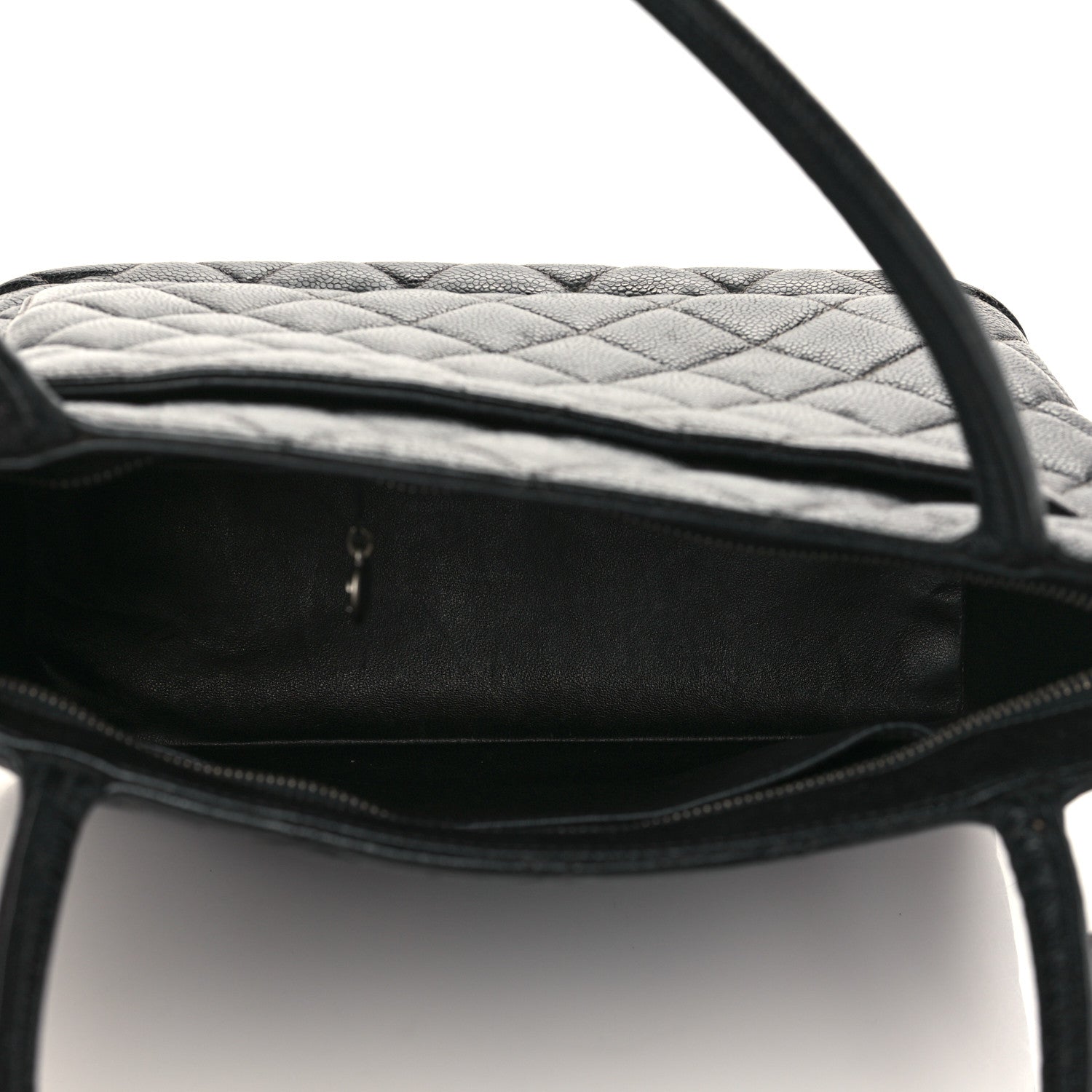 Chanel Caviar Quilted Medallion Tote Black 5 of 10