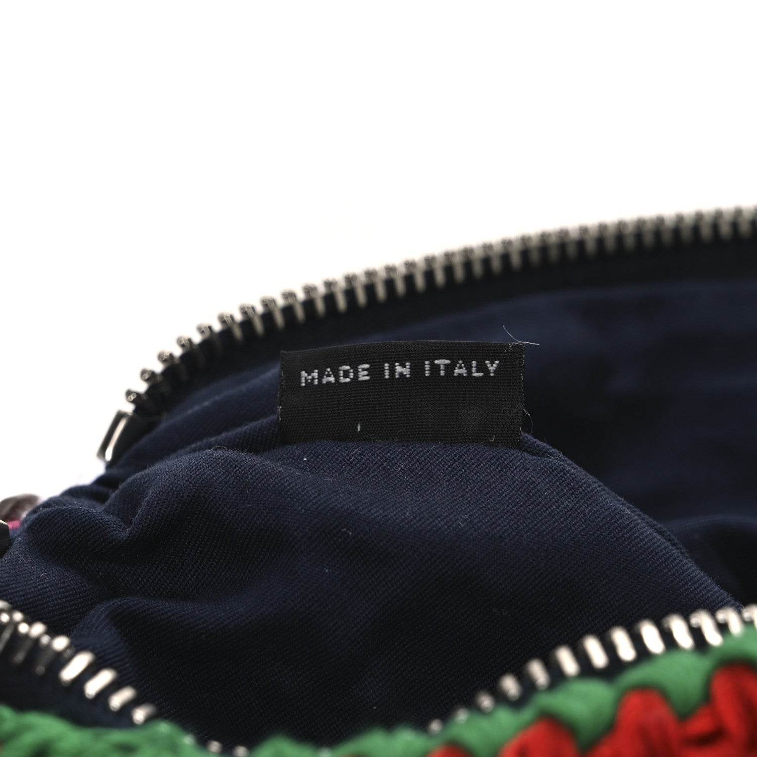 Miu Miu Fabric Crochet Pouch Multicolor 7 of 10