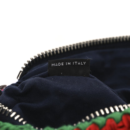 Miu Miu Fabric Crochet Pouch Multicolor 7 of 10