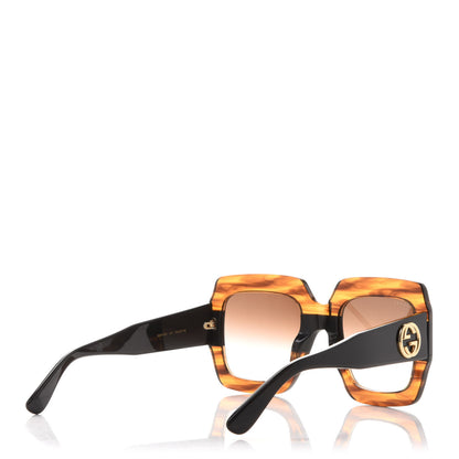 Gucci Square Frame GG0178S Sunglasses Havana 4 of 9