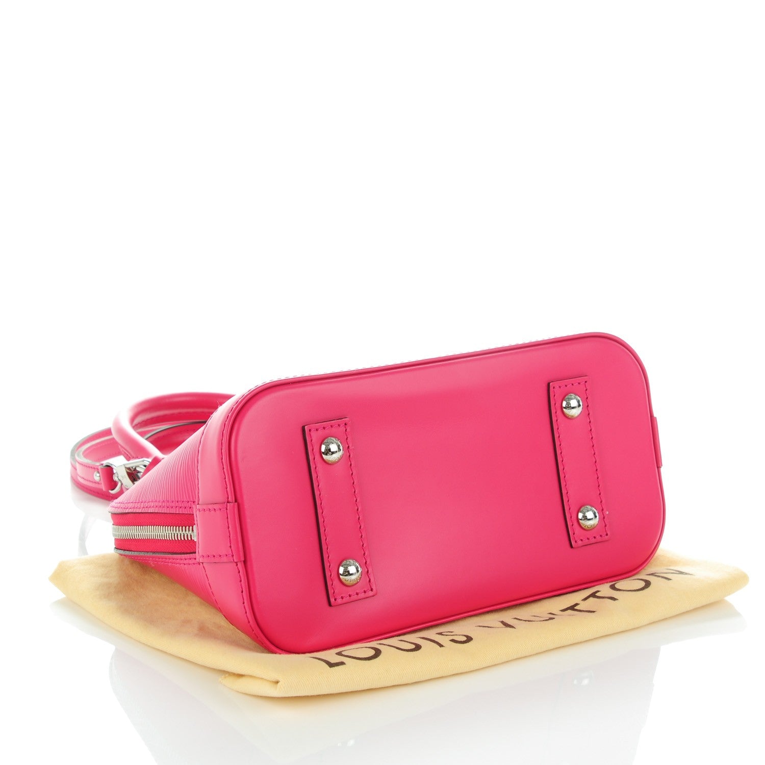 Louis Vuitton Epi Alma BB Hot Pink 4 of 7