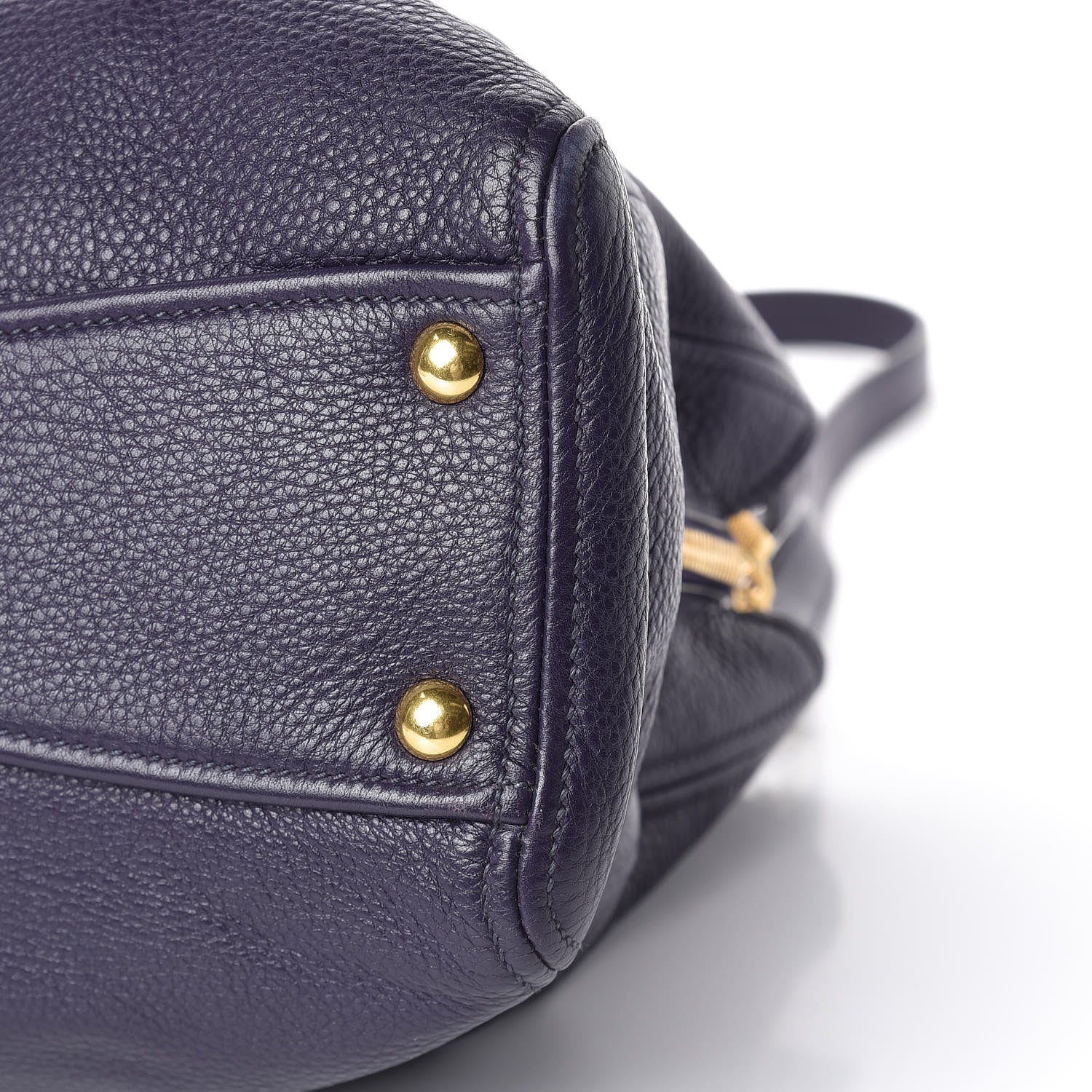 Miu Miu Vitello Daino Tote Uva 11 of 11