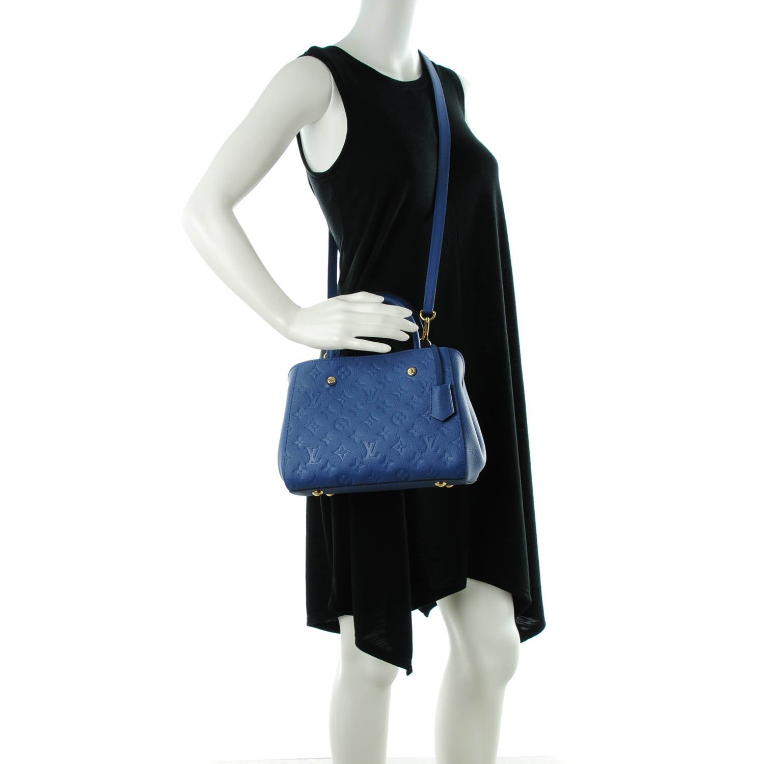 Louis Vuitton Empreinte Montaigne BB Denim 2 of 7