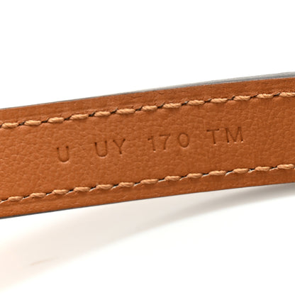 Hermes Epsom 15mm Pop H Belt 85 Etoupe 6 of 8