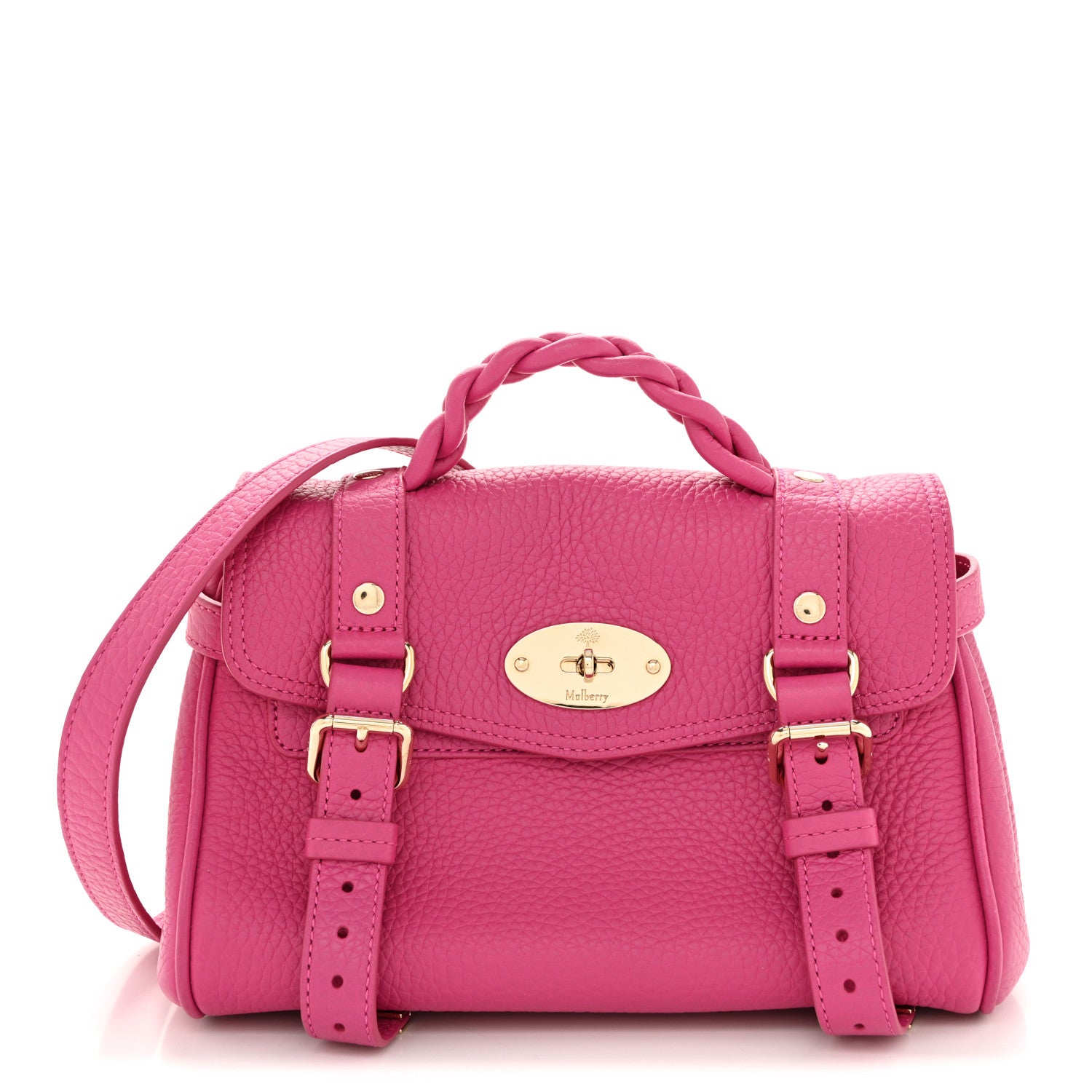 Mulberry Heavy Grain Mini Alexa  Mulberry Pink 1 of 14