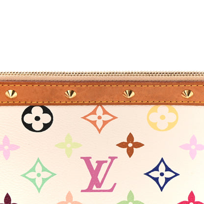 Louis Vuitton Monogram Multicolor Pochette Accessories White 11 of 13