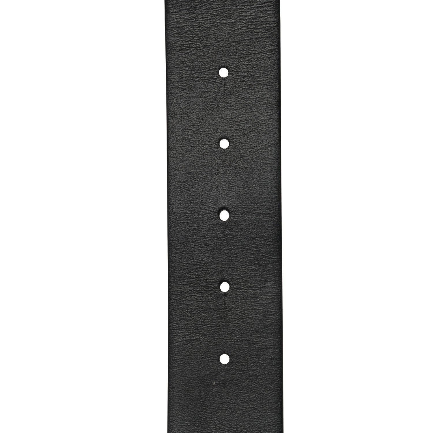 Valentino Garavani Glossy Calfskin Monochrome VLogo 40mm Belt 85 34 Black 6 of 9