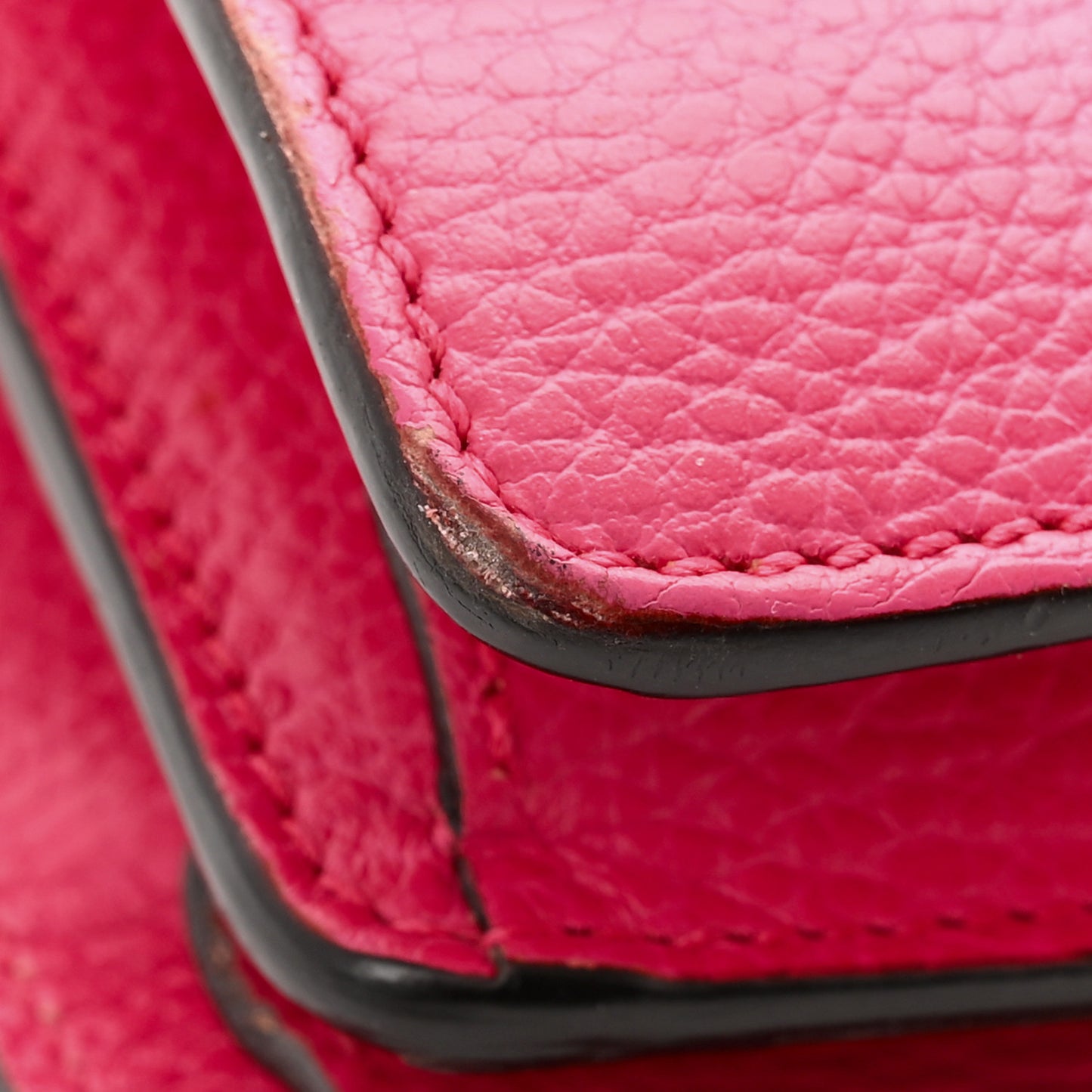 Dollar Calfskin Small Dionysus Shoulder Bag Box Pink