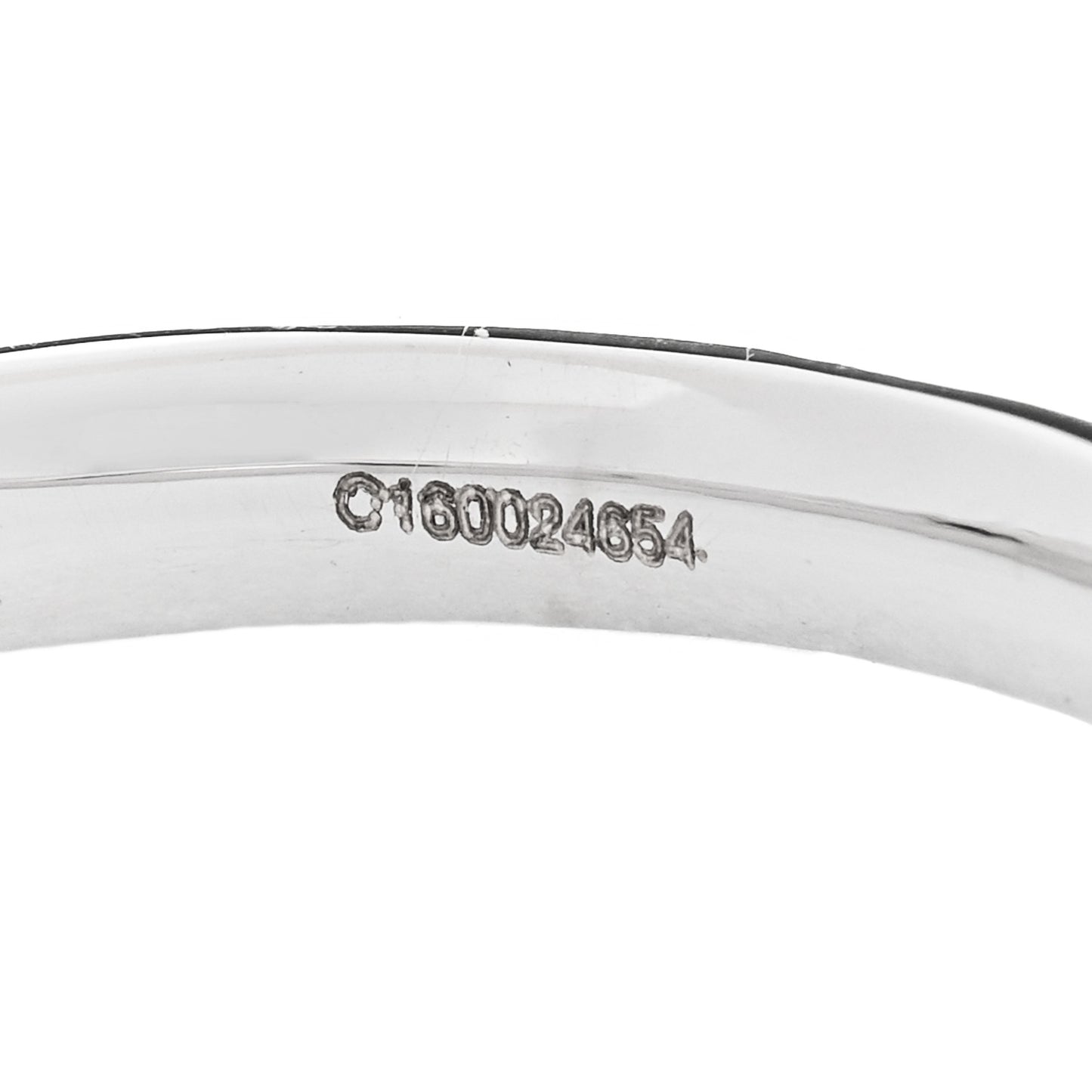 18K White Gold Diamond Lucciola Ring 52 6