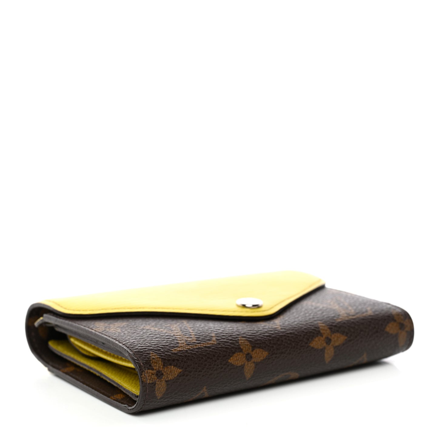 Epi Monogram Marie-Lou Compact Wallet Pistache