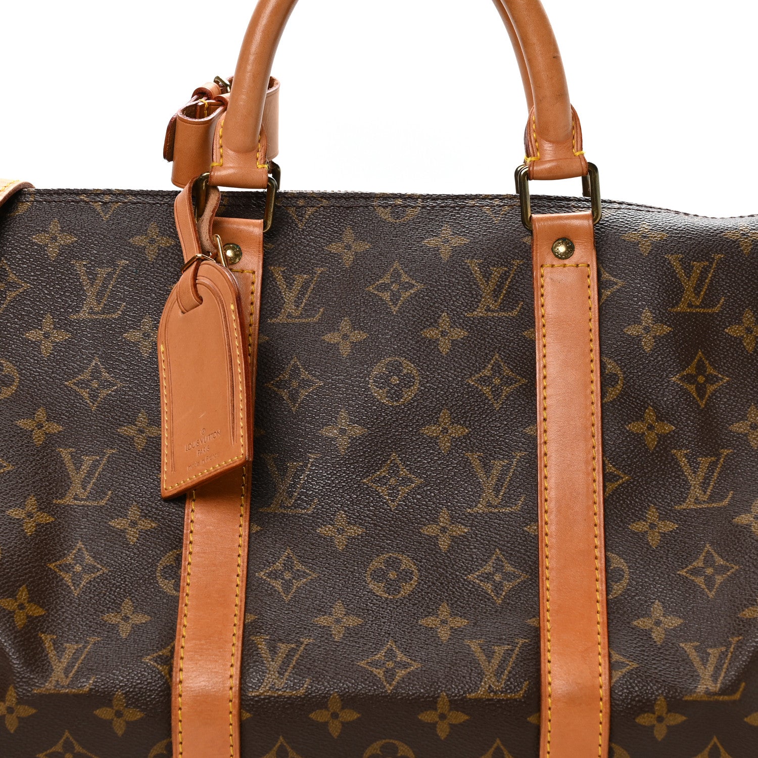 Louis Vuitton Monogram Keepall Bandouliere 50 7 of 9