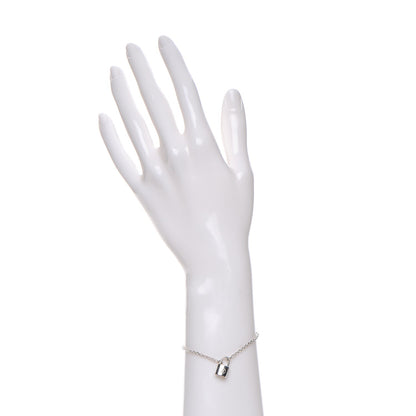 Louis Vuitton Sterling Silver Lockit Bracelet 2 of 8