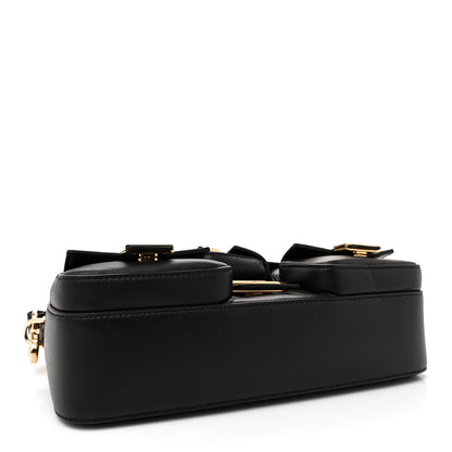 Fendi Shiny Nappa Multipocket Baguette Black 4 of 11