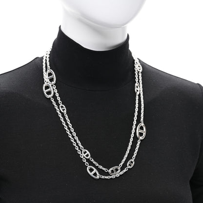 Hermes Sterling Silver Farandole Necklace 120 2 of 5