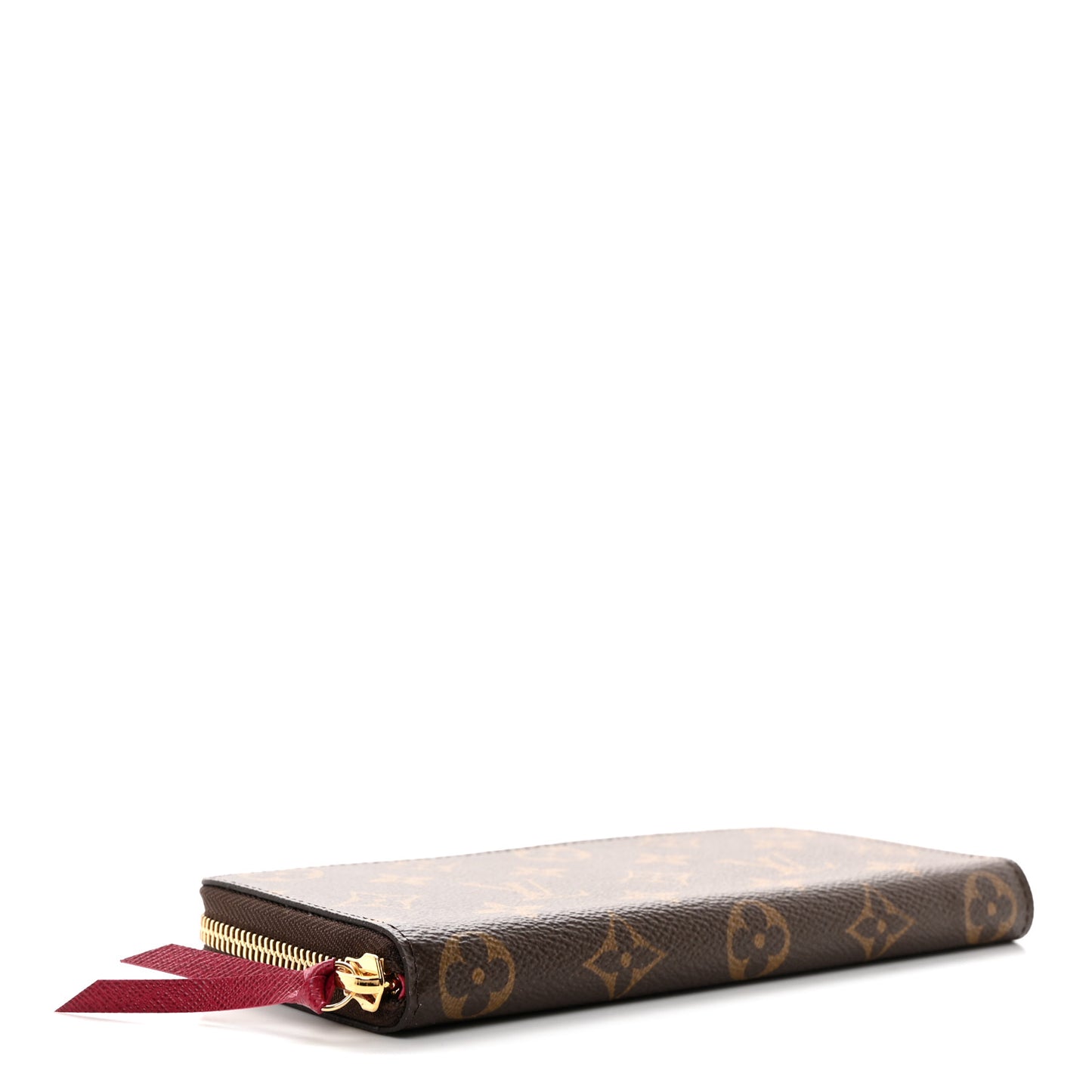 Monogram Clemence Wallet Fuchsia